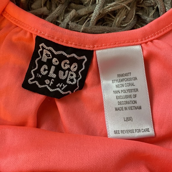 Girls Beautiful Top Size L 6x - Picture 3 of 4